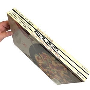 Cookbooks Set of 3 Easy Stir Fry Recipes Oriental Cook Book and Stir Fry Recipes